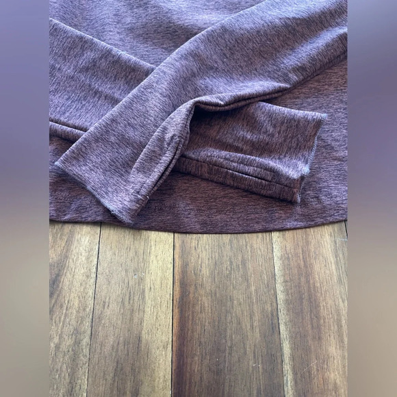 Year Of Ours Training long sleeve Shirt Zip Neck Bronze - Picture 10 of 11